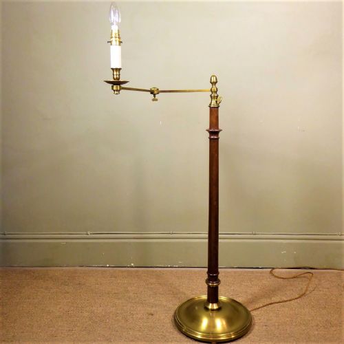 fig 1. AN ADJUSTABLE BRASS FLOOR LAMP