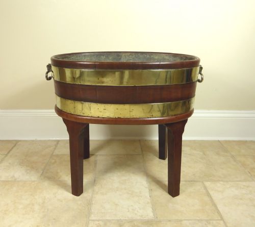 George III Mahogany Wine Cooler