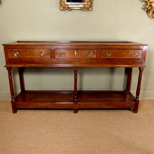 Early 19th C Oak Dresser
