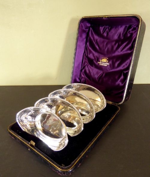 Silver Bon Bon Baskets 1896