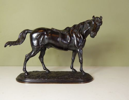 19th C Bronze of a Horse