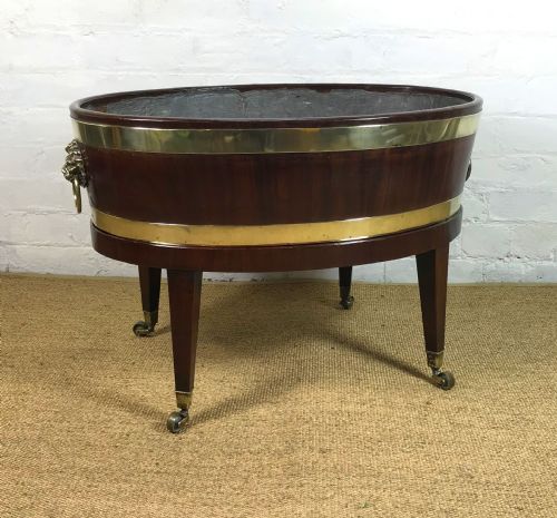 18th C Mahogany Wine Cooler