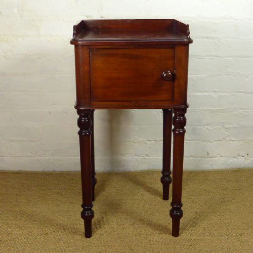 Gillows Mahogany Bedside Cupboard