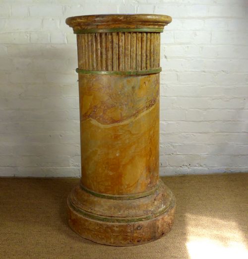 Large 19th C Pedestal