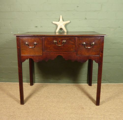 George III Oak Side Table