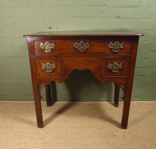 18th C Oak Low Boy Table