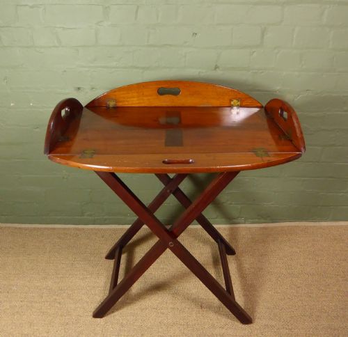 George III Mahogany Butlers Tray