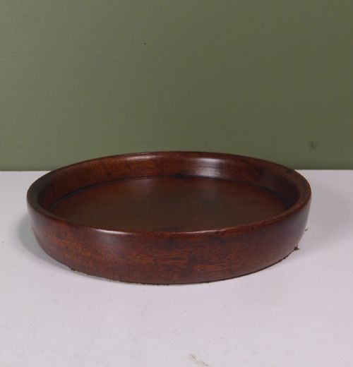 George III Mahogany Bottle Coaster