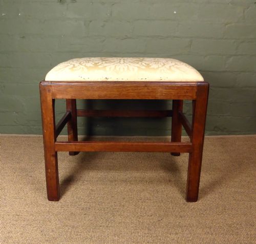 George III Mahogany Stool