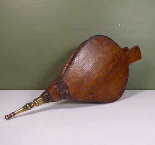 19th C Oak Fire Bellows