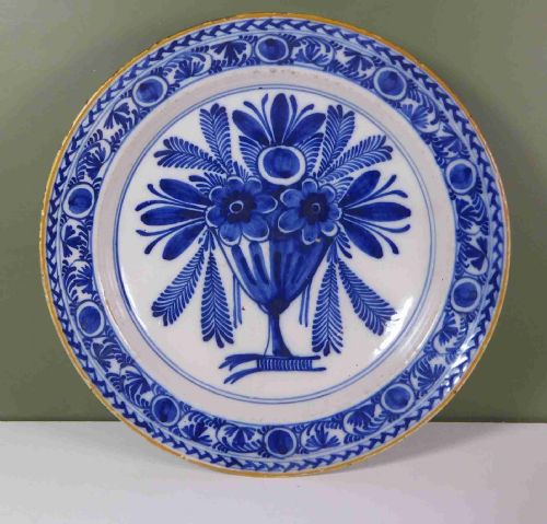 18th C Delft Charger