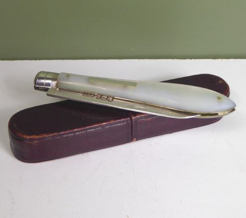 Silver & Mother of Pearl Penknife