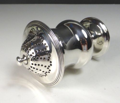 Early 19th C Silver Sugar Castor