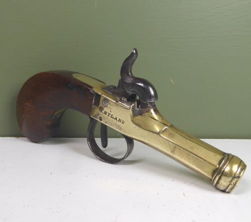 19th C Percussion Pocket Pistol