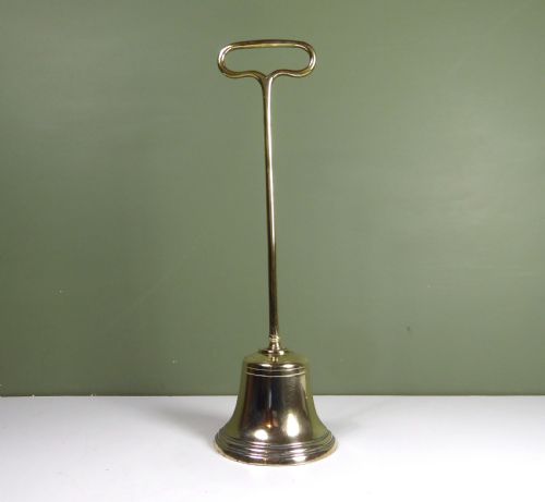 Early 19th C Brass Door Stop, Door Porter