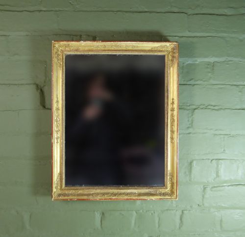 Early 19th C Gilt Mirror
