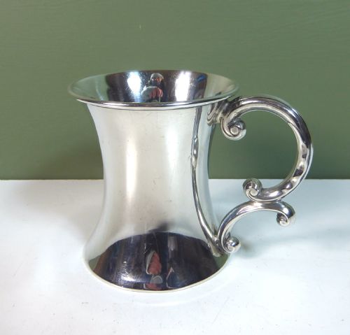 Solid Silver Mug 1918
