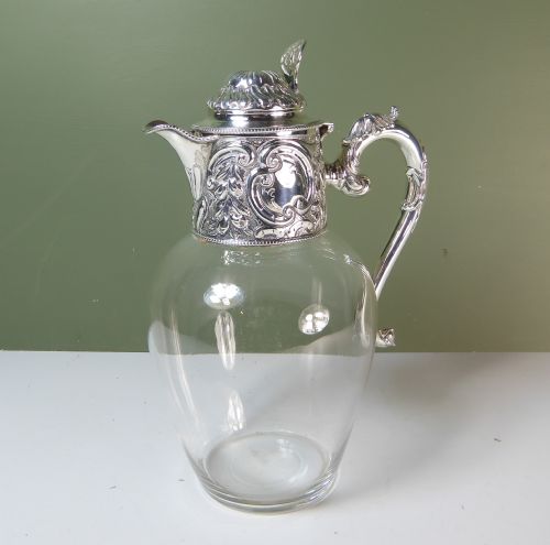 Silver Claret Jug 1889