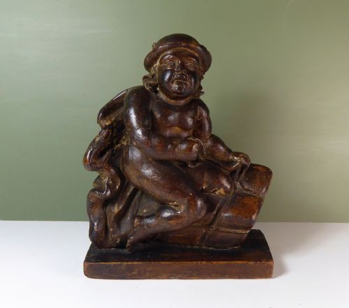 Carved Cherub C1800