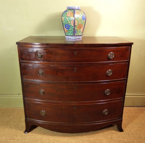 Early 19th C Mahogany Chest of Drawers