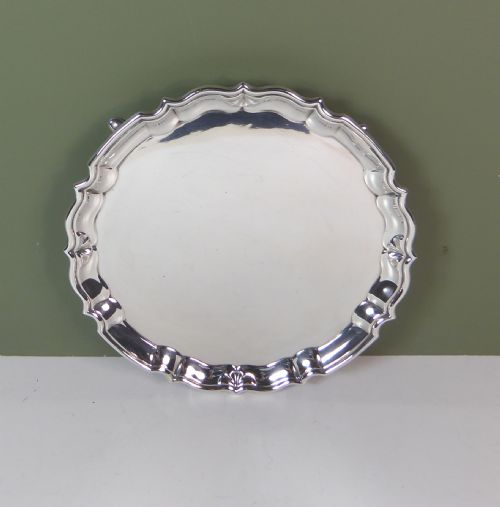 Solid Silver Salver 1905