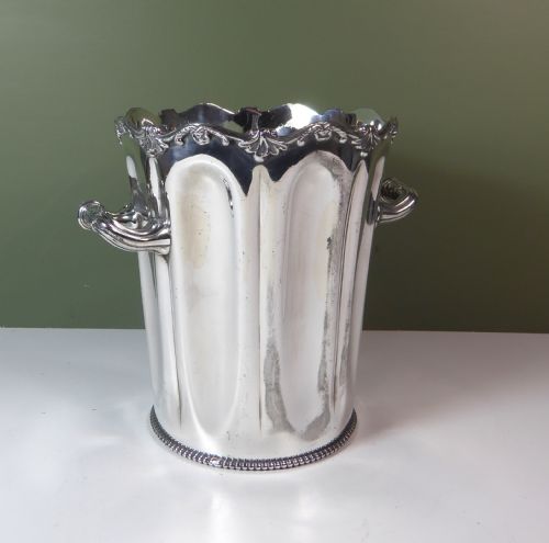 Silver Plated Wine Cooler