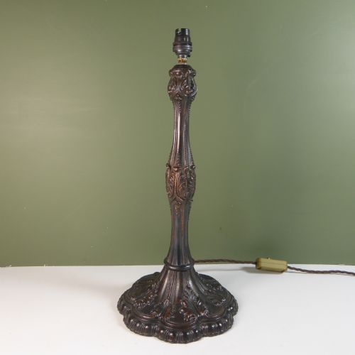 19th C Table Lamp