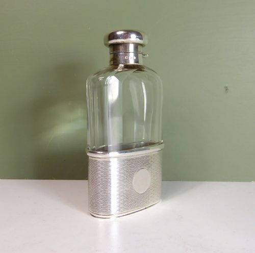 Silver Hip Flask by Mappin & Webb