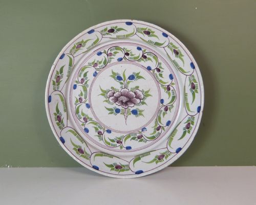 18th C Tin Glazed Bowl