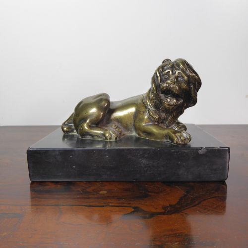 Early 19th C Bronze Lion