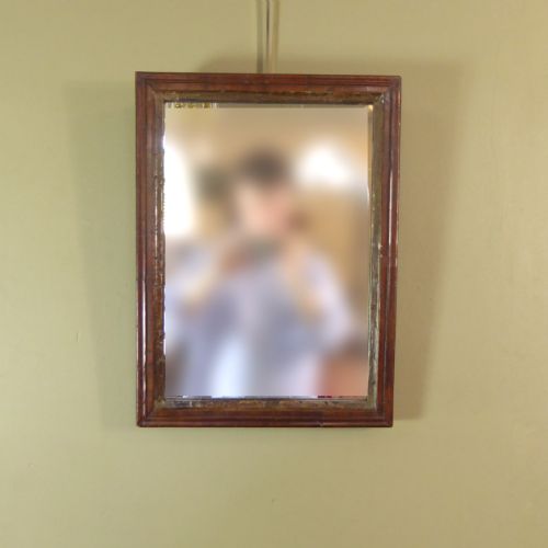 Early George III Walnut Mirror