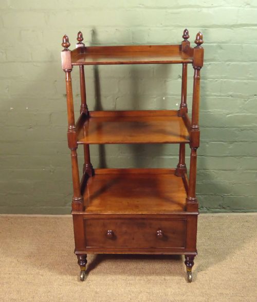 19th C Mahogany Whatnot