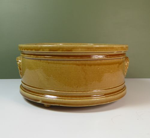 Large 19th C Scottish Glazed Bowl