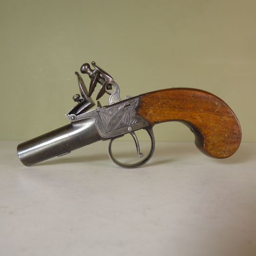 18th C Flintlock Pistol
