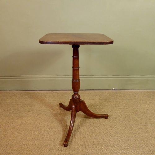19th C Oak Side Table