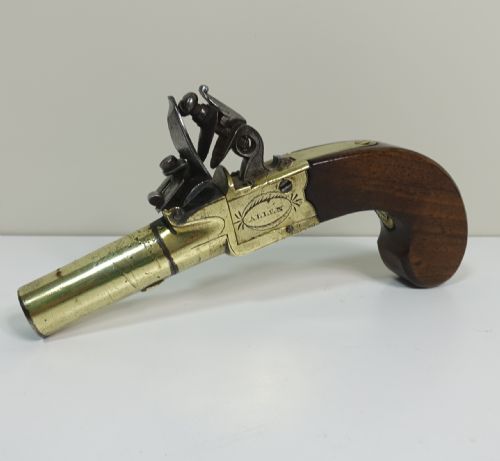 Early 19th C Flintlock Pistol