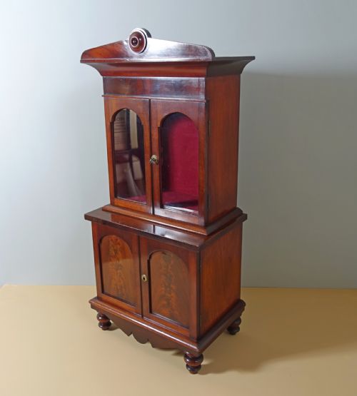 19th C Miniature Cabinet