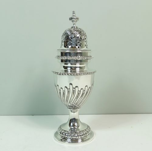 Solid Silver Sugar Castor, London 1887