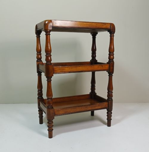 Small 19th C Mahogany Whatnot
