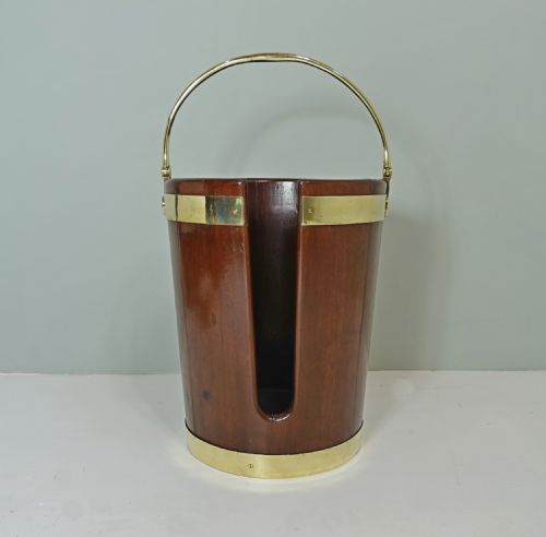 George III Mahogany Bucket