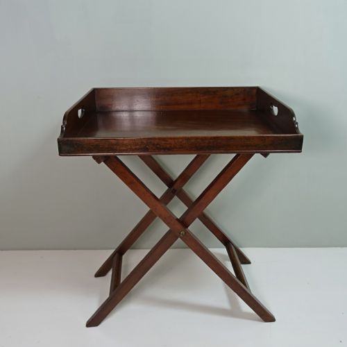 Early 19th C Mahogany Butlers Tray