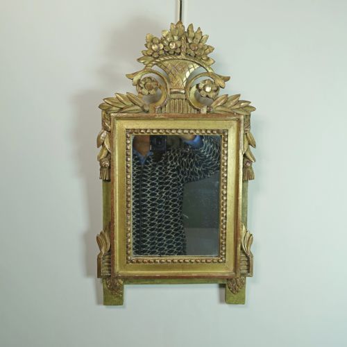 18th C Giltwood Mirror