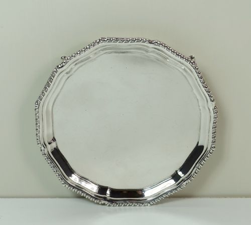 Solid Silver Salver, Chester 1911