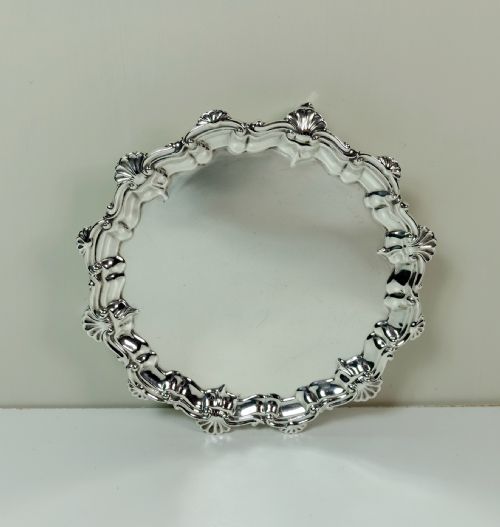 Solid Silver Salver, Chester 1909