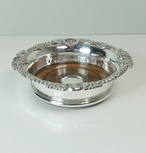 Solid Silver Bottle Coaster