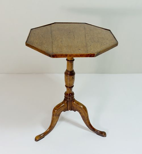 George III Elm Tripod Side Table