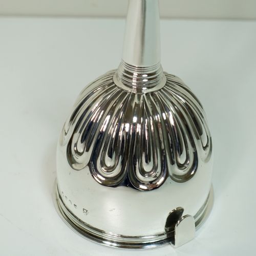 fig 1. 18TH C SILVER WINE FUNNEL, LONDON 1790
