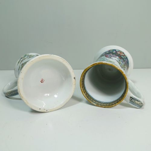 PAIR OF 19TH C TANKARDS - ADDITIONAL PHOTO 3