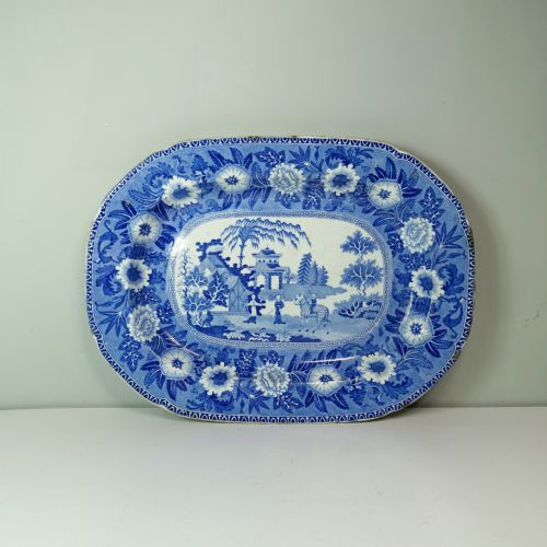19th C Meat Plate by Rogers