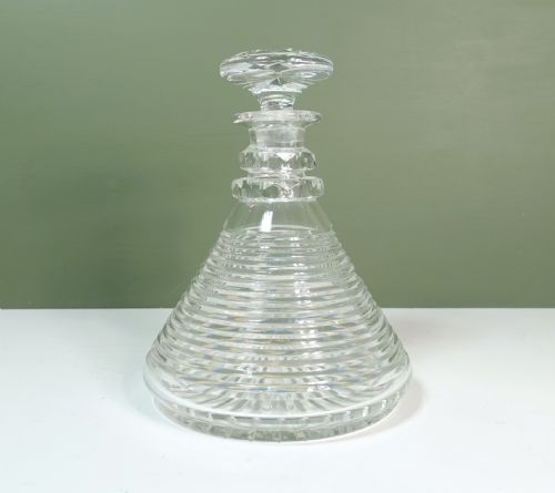 19th C Ships Decanter